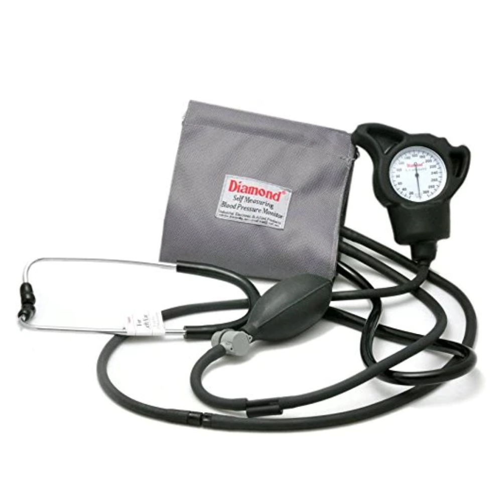 Diamond self check dial type blood pressure monitor