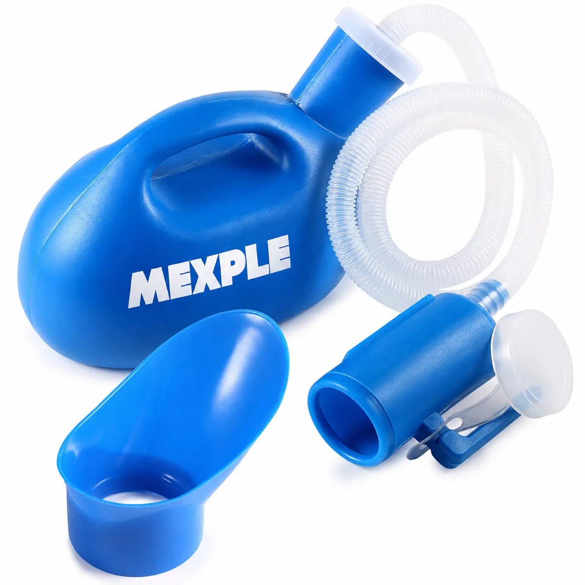 UroMaX2 2000ml Unisex Urinal Bottle Kit with Hose & Female Adapter | Urine Bottle for Men & Women